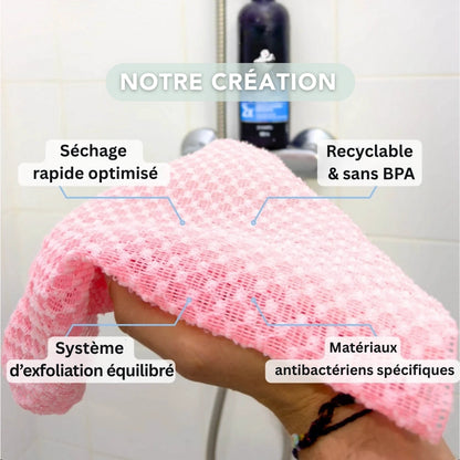 Bandes exfoliantes pour le corps