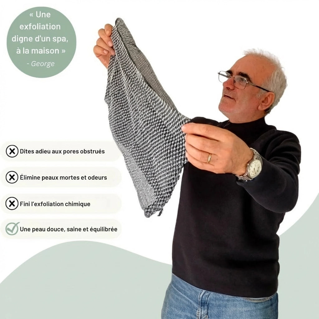 Bandes exfoliantes pour le corps