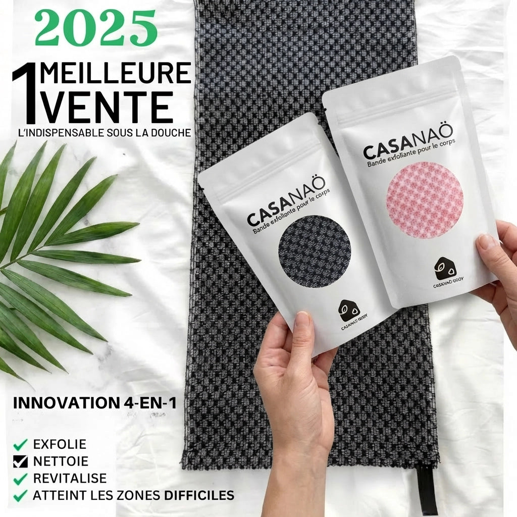 Bandes exfoliantes pour le corps