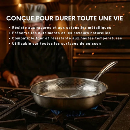 TitaneX® – Poêle antiadhérente titane