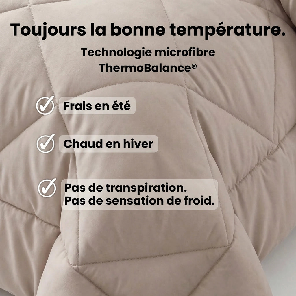 Couette Lavable Sans Housse - SereNuit®