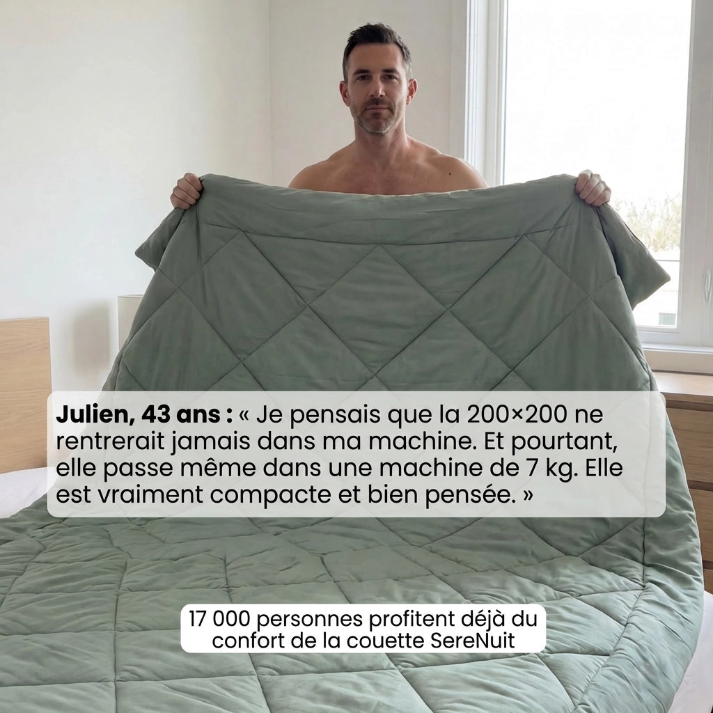 Couette Lavable Sans Housse - SereNuit®