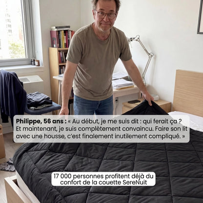 Couette Lavable Sans Housse - SereNuit®