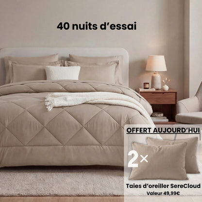 Couette Lavable Sans Housse - SereNuit®