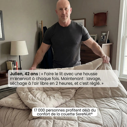Couette Lavable Sans Housse - SereNuit®