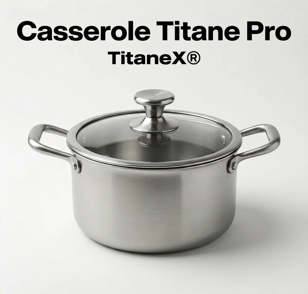 Casserole Titane Pro - TitaneX®