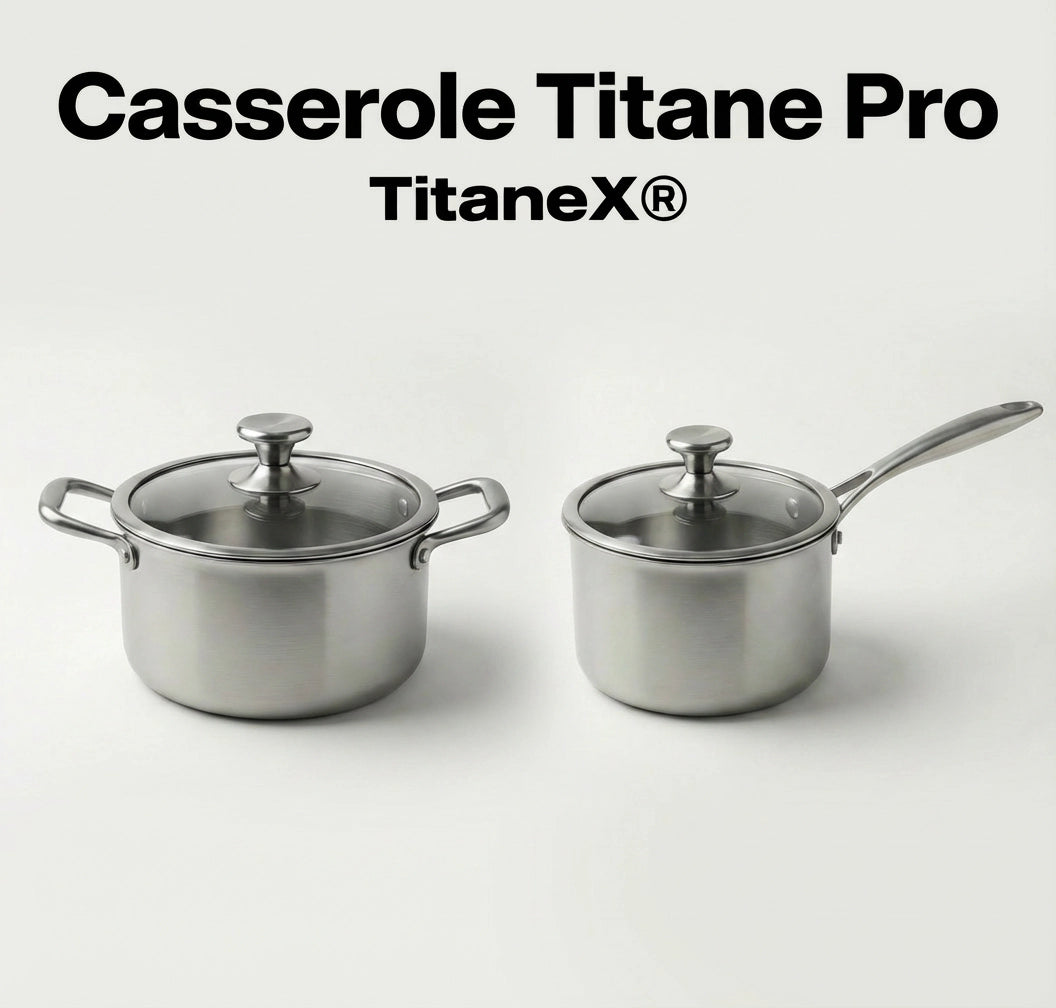 Casserole Titane Pro - TitaneX®