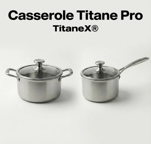 Casserole Titane Pro - TitaneX®