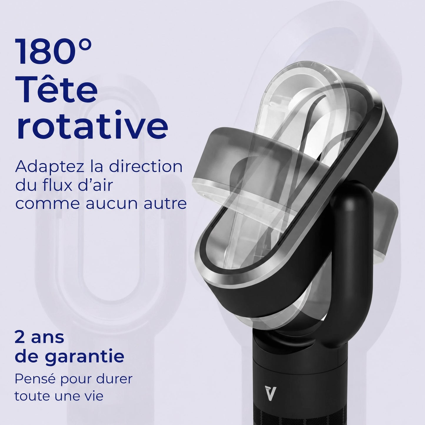 Ventis Air™ - Ventilateur Chaud & Froid sans Pales